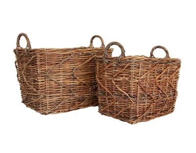 RUSTIC STORY&#039;S BASKET - 2 SIZES