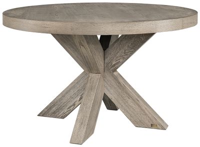 ARTWOOD HUNTER ROUND DINING TABLE - ANTIQUE