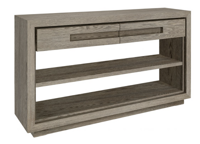 ARTWOOD HUNTER CONSOLE WITH DRAWERS - ANTIQUE GREY