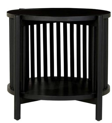TULLY BEDSIDE TABLE - BLACK