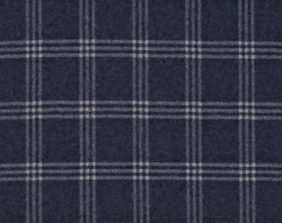 DICKENS WOOL CHECK - NAVY