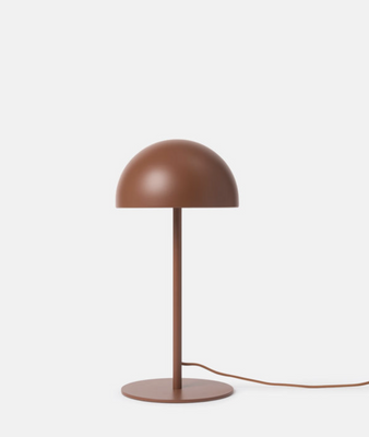 MOON TABLE LAMP - BRICK