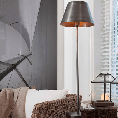 GRAZ TABLE LAMP BASE - PEWTER