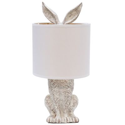 BUNNY TABLE LAMP - WHITE
