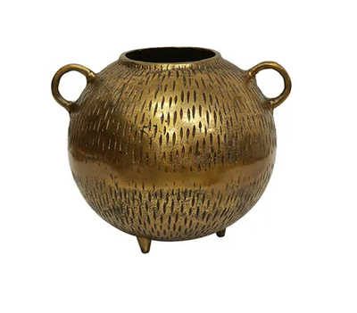 CAIRO TEXTURED BOWL WITH HANDLES