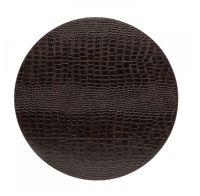 ROUND PLACEMAT - CHOCOLATE