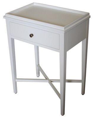 OLLIE SIDE TABLE - WHITE