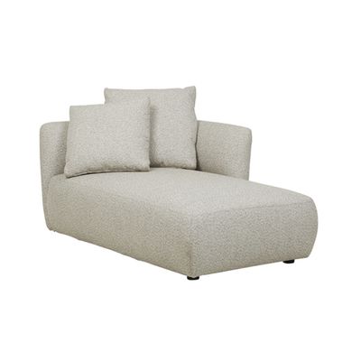 FELIX PEBBLE RIGHT CHAISE SOFA - BISCUIT