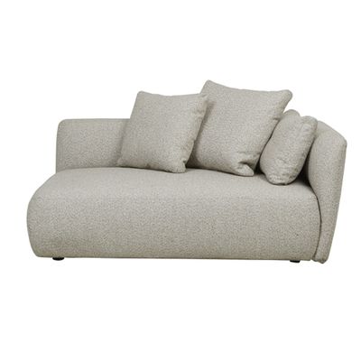 FELIX PEBBLE 2 SEATER RIGHT SOFA - BISCUIT