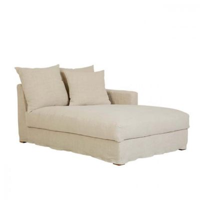 SKETCH SLOOPY RIGHT CHAISE SOFA - BONE