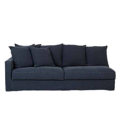 SKETCH SLOOPY 3 SEATER LEFT SOFA - INK