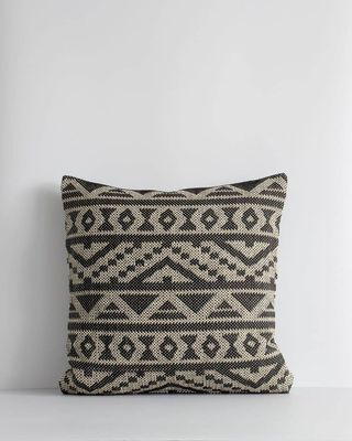 SIFISO CUSHION - BLACK/TAUPE - INDOOR/OUTDOOR