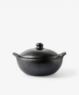 LA CHAMBA OVAL CASSEROLE DISH WITH LID