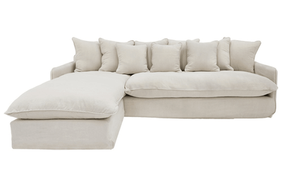 HUGO MODULAR WITH CHAISE - OATMEAL