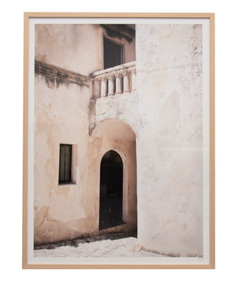 PHOTOGRAPHIC FRAMED APULIA ARCHWAY