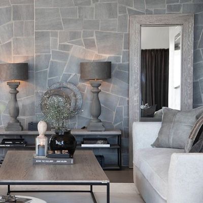 HUNTER MIRROR - ANTIQUE GREY