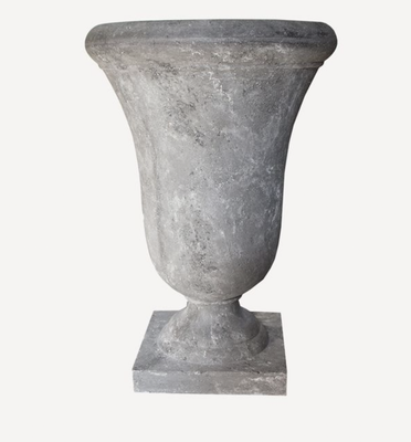 BELL SHAPE URN WITH BASE