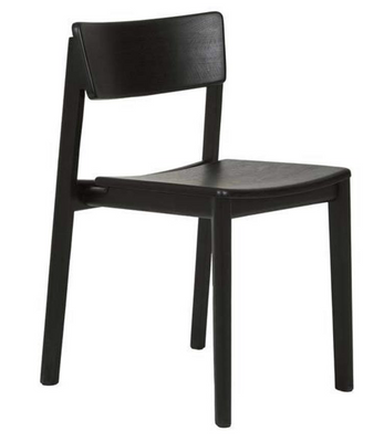SKETCH POISE DINING CHAIR - BLACK