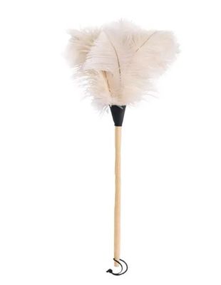 VALET OSTRICH FEATHER DUSTER - BLACK CUFF