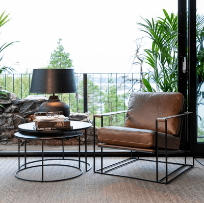 BELLAGIO ARMCHAIR - CHOCOLATE BROWN