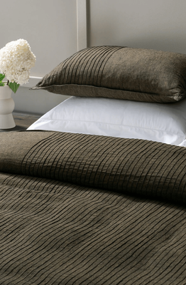 KAIYU DUVET COVER - BRONZE