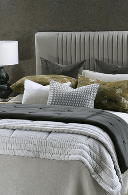 SOTTOBOSCO BEDSPREAD - FOG