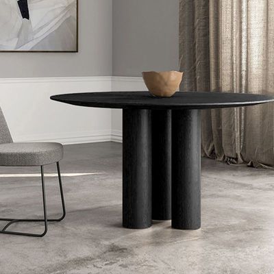 LIAM DINING TABLE - BLACK