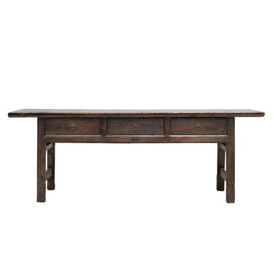 THREE DRAWER BUTCHERS CONSOLE