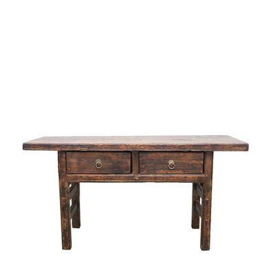 TWO DRAWER BUTCHERS CONSOLE