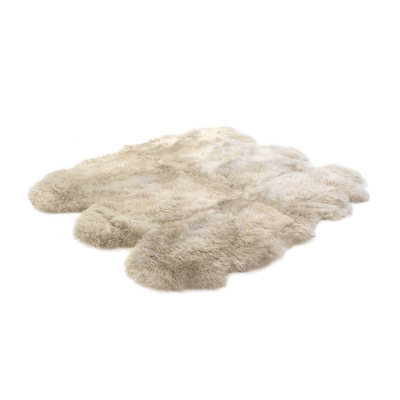 SHEEPSKIN RUG SIX PIECE - BISCOTTI