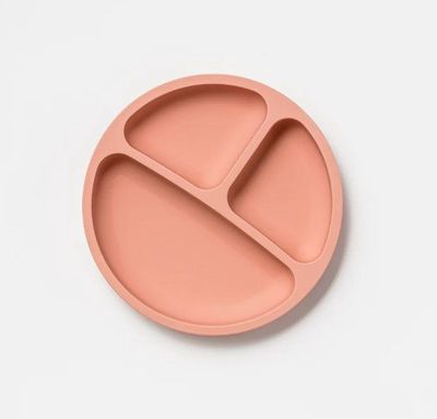 DIVIDED PLATE - DIXIE PINK