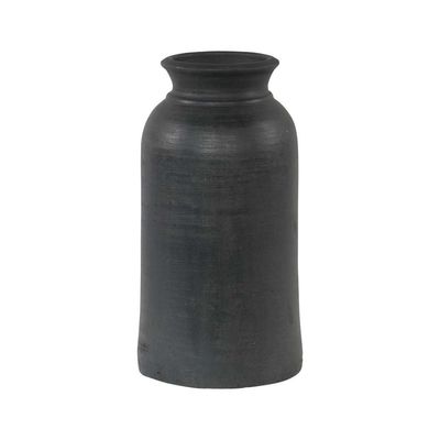 CLAY VASE - CHARCOAL