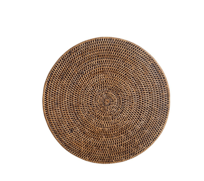 RATTAN ROUND PLACEMAT