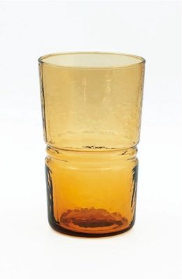DRINKING GLASS- AMBER
