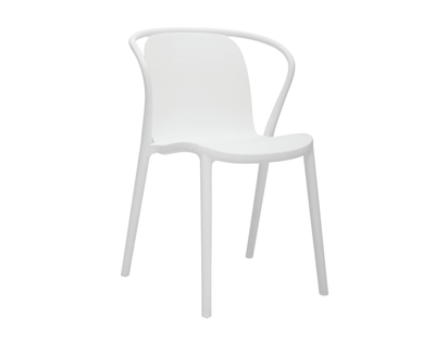 CORA DINING CHAIR - WHITE