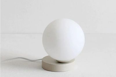 ORB TABLE LAMP - CASHMERE