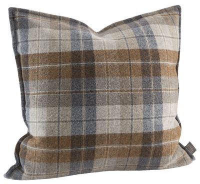 VERBIER SQUARE CUSHION - TAUPE
