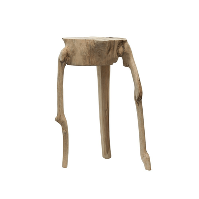COLTEN WOODEN SIDE TABLE - NATURAL