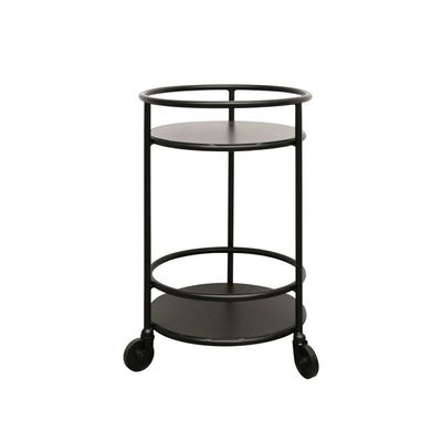 KARL ROUND SIDE TABLE - 2 TIER