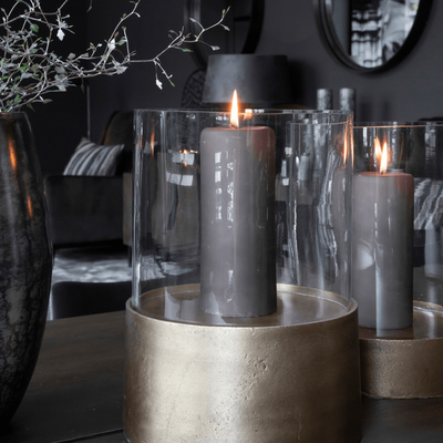 CELANO LANTERN - ANTIQUE BRASS