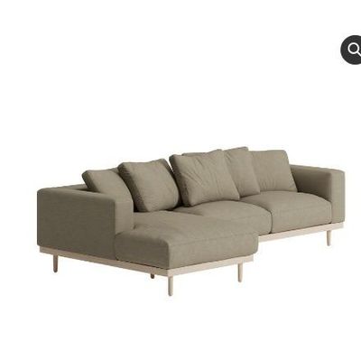 ADRIAN SECTIONAL SOFA LEFT -NATURAL OILED ASH