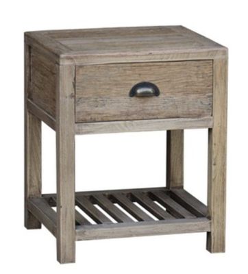 ALFIE RUSTIC BEDSIDE TABLE