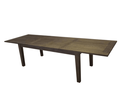 WENTWORTH EXTENSION DINING TABLE - GREY OAK