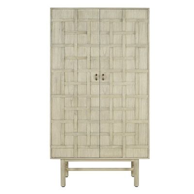 AVA CUPBOARD-NATURAL/LIGHT GREY