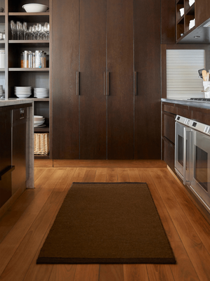 JONI WOOL MAT - KELP/UMBER