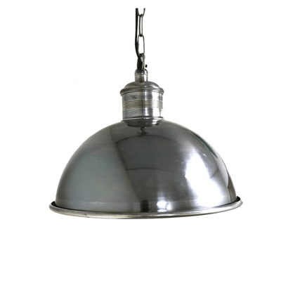BOILER PENDANT - BRUSHED PEWTER