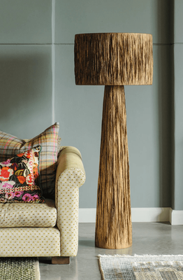 BALENO FLOOR LAMP - ANTIQUE GOLD