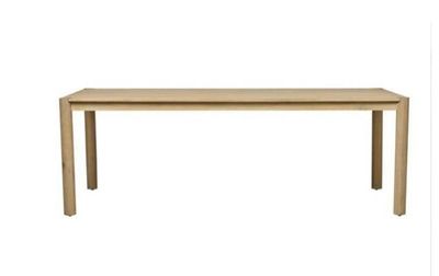 LINEA OSLO DINING TABLE - NATURAL OAK