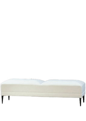 RENZO OTTOMAN - IVORY