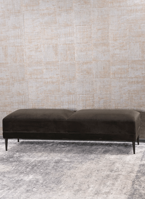 RENZO OTTOMAN - WALNUT